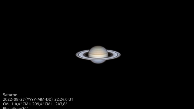 Saturne du 27/08/2022